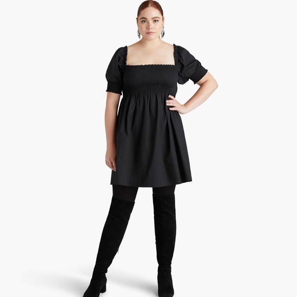 Hill House Home Athena Black Nap Dress NWT - Picture 4 of 7